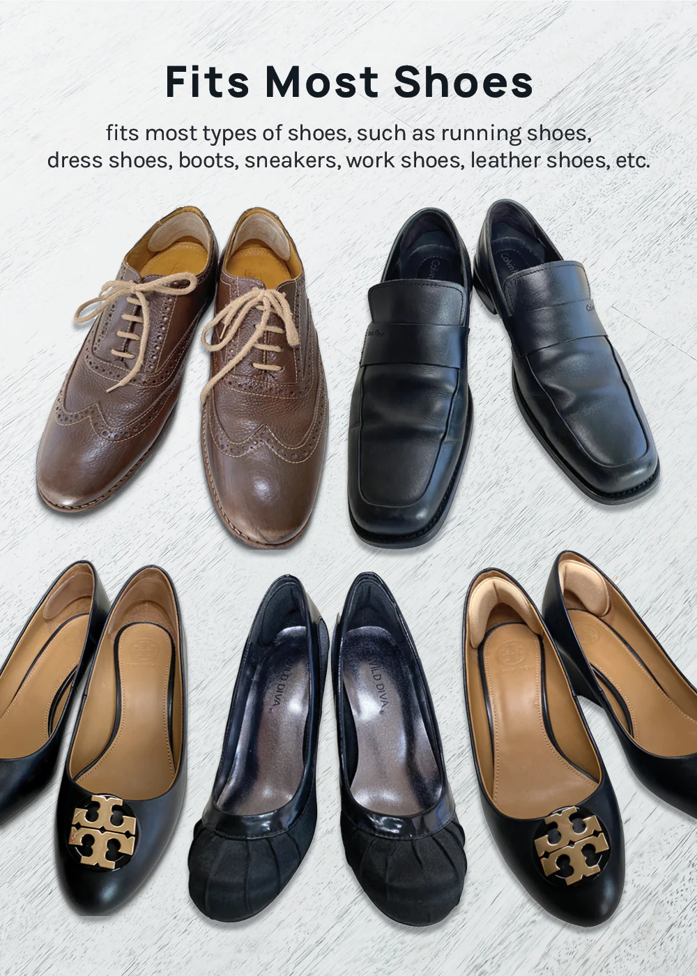 Official Key Items Clear Heel Grips - Image 3