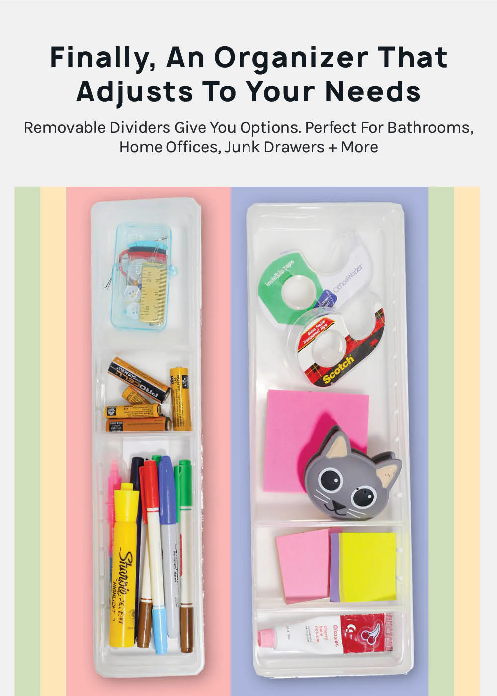 Official Key Items- Drawer Organizers with Dividers - Image 2