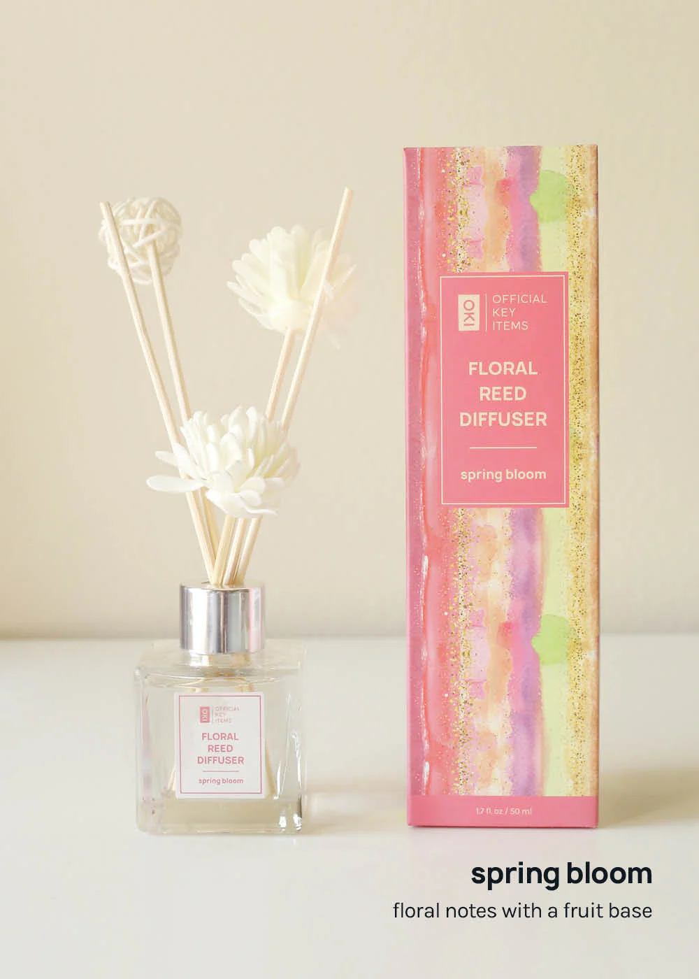 Official Key Items Floral Reed Diffuser - Image 12