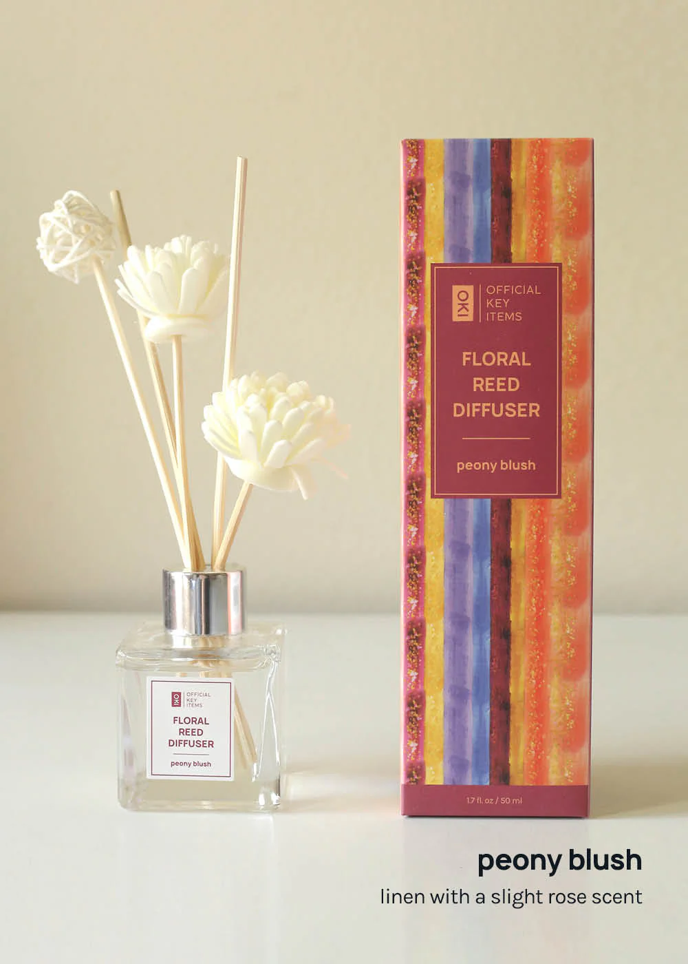 Official Key Items Floral Reed Diffuser - Image 13