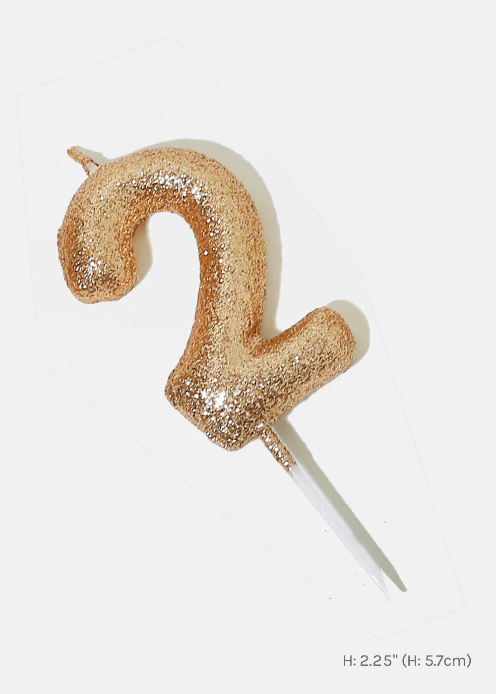 Official Key Items Rose Gold Number Candles - Image 3