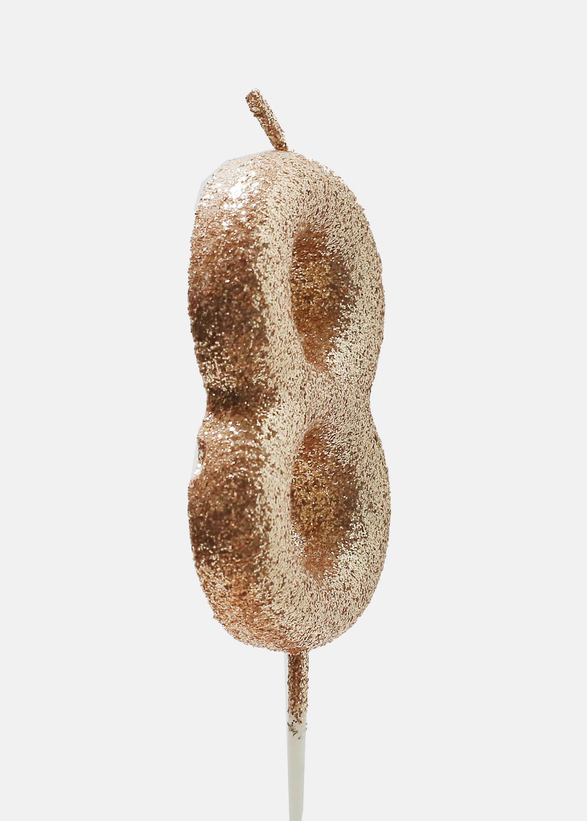 Official Key Items Rose Gold Number Candles - Image 4