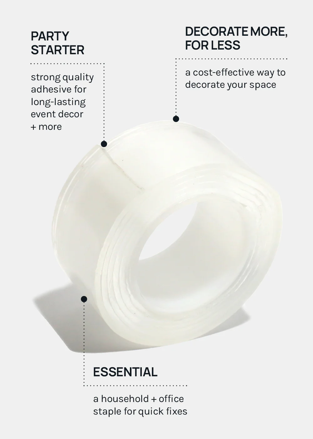 Official Key Items Heavy-Duty Double-Sided Tape - Image 5