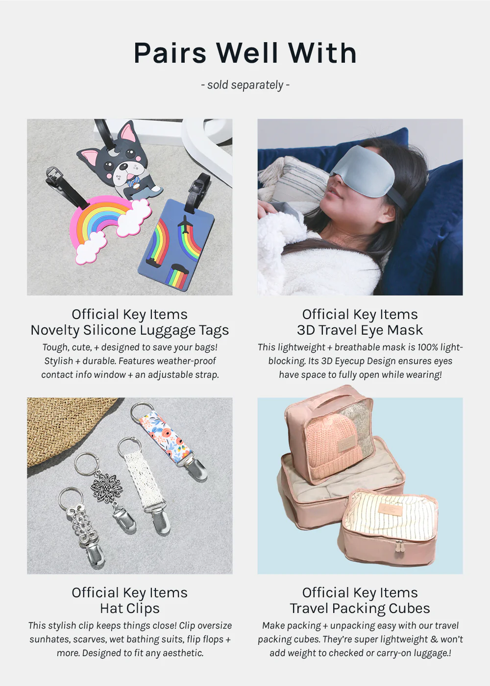 Official Key Items Inflatable Travel Pillow - Image 6