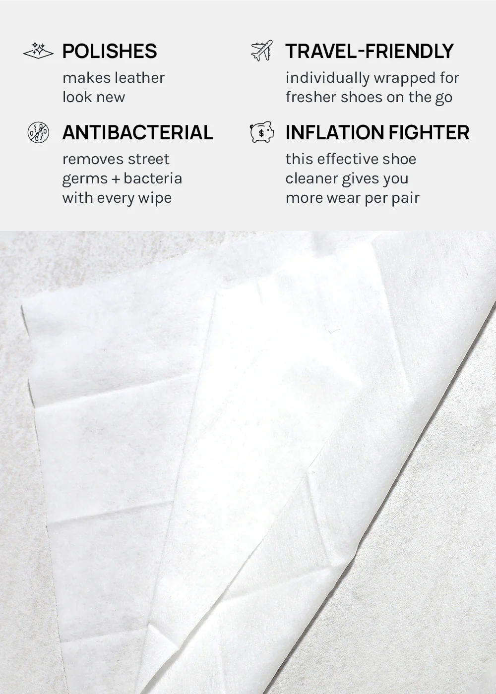 Official Key Items Leather Shoe Cleaning Wipes - Image 4