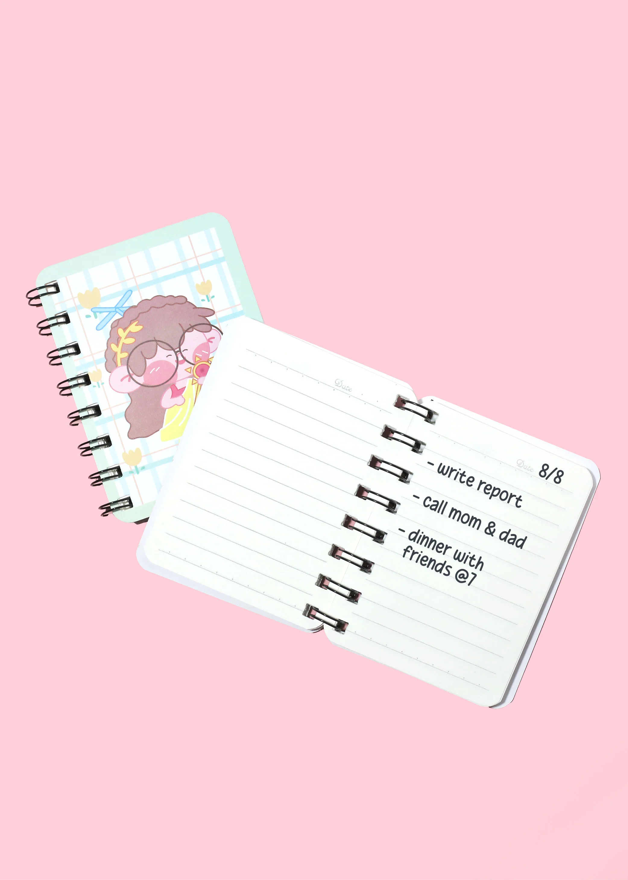 Official Key Items Lined Spiral Pocket Notebook – Girls - Image 3