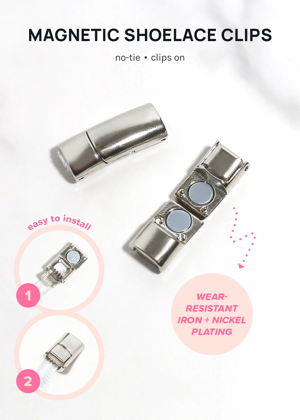 Official Key Items Magnetic Shoelace Clips - Image 3
