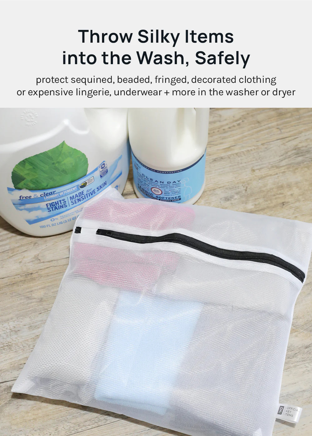 Official Key Items Mesh Laundry Bag - Image 2