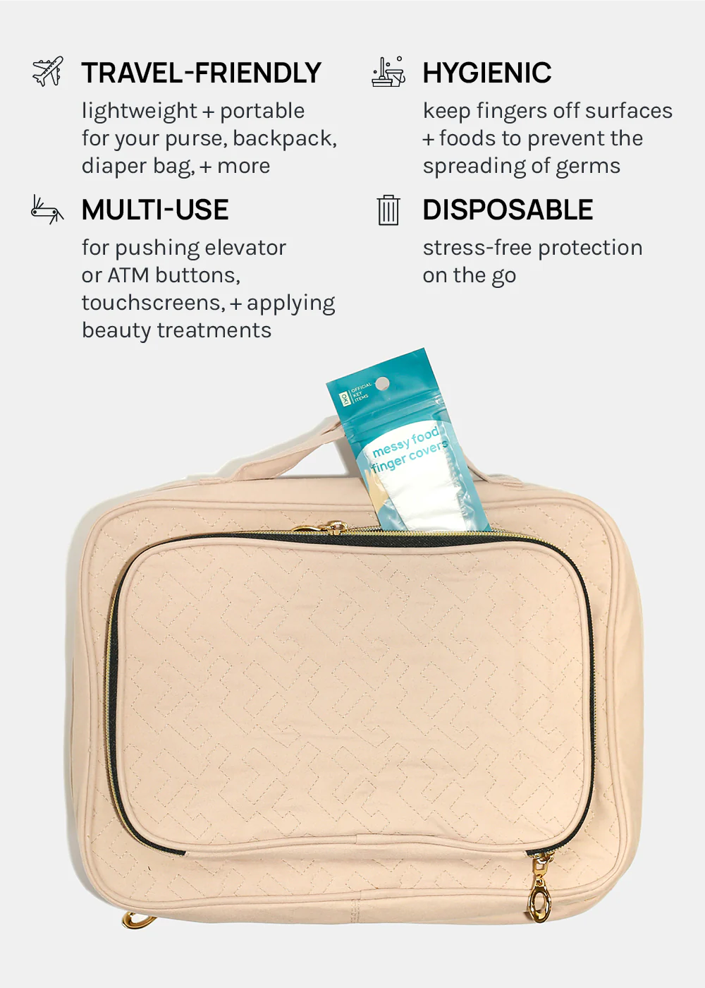 Official Key Items Messy Food Finger Covers - Image 4