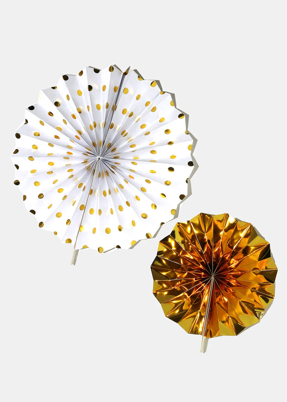 Official Key Items- Metallic Paper Fan Decor - Image 3