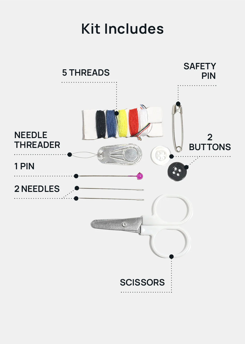 Official Key Items Mini Sewing Kit - Image 6