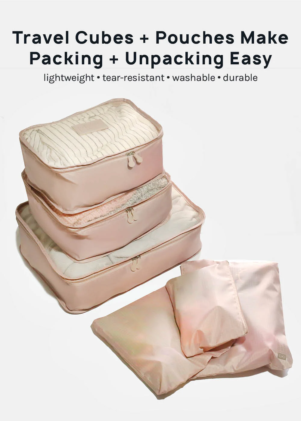 Official Key Items Packing Bags-6 Pc Set - Image 3