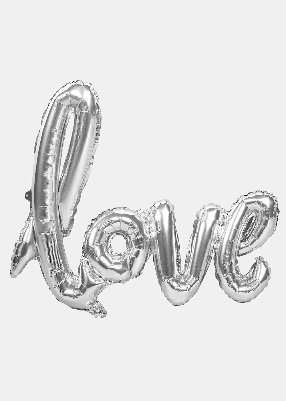 Official Key Items Party Balloon- Silver Love