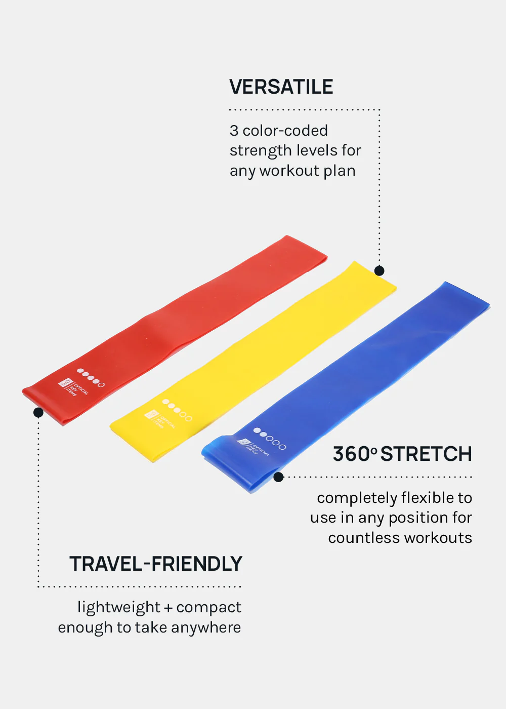 Official Key Items Resistance Bands - Image 5