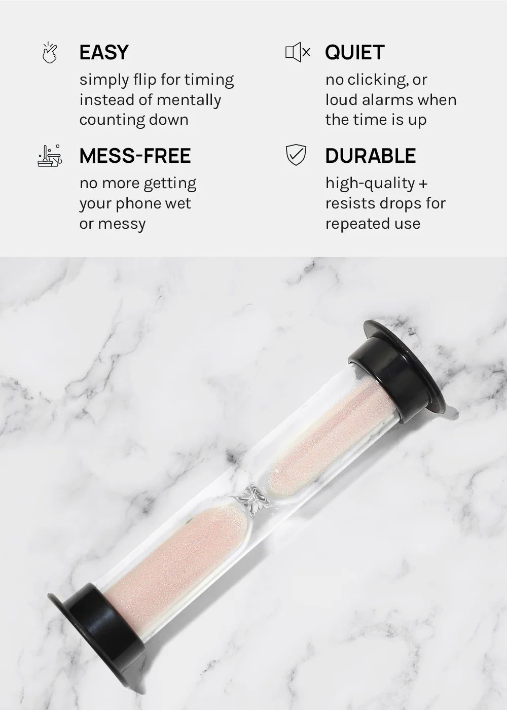 Official Key Items Reuse Beauty Sand Timer - Image 5
