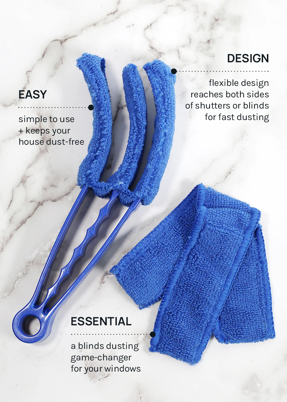 Official Key Items Blind Duster - Blue - Image 5