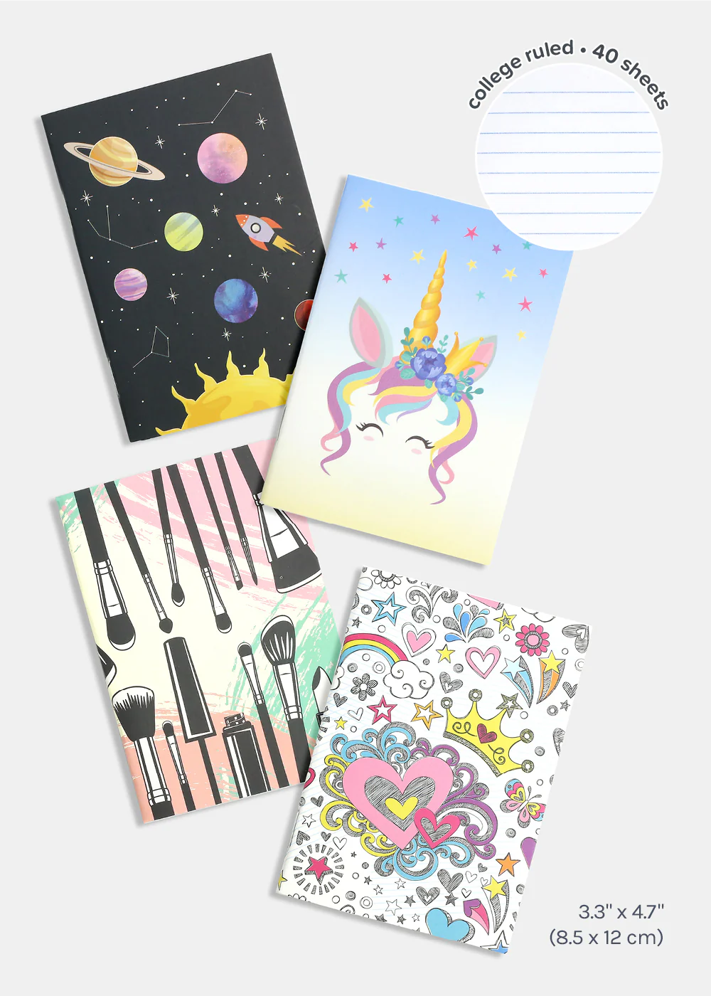 Official Key Items Saddle-Stitch Pocket Notebook