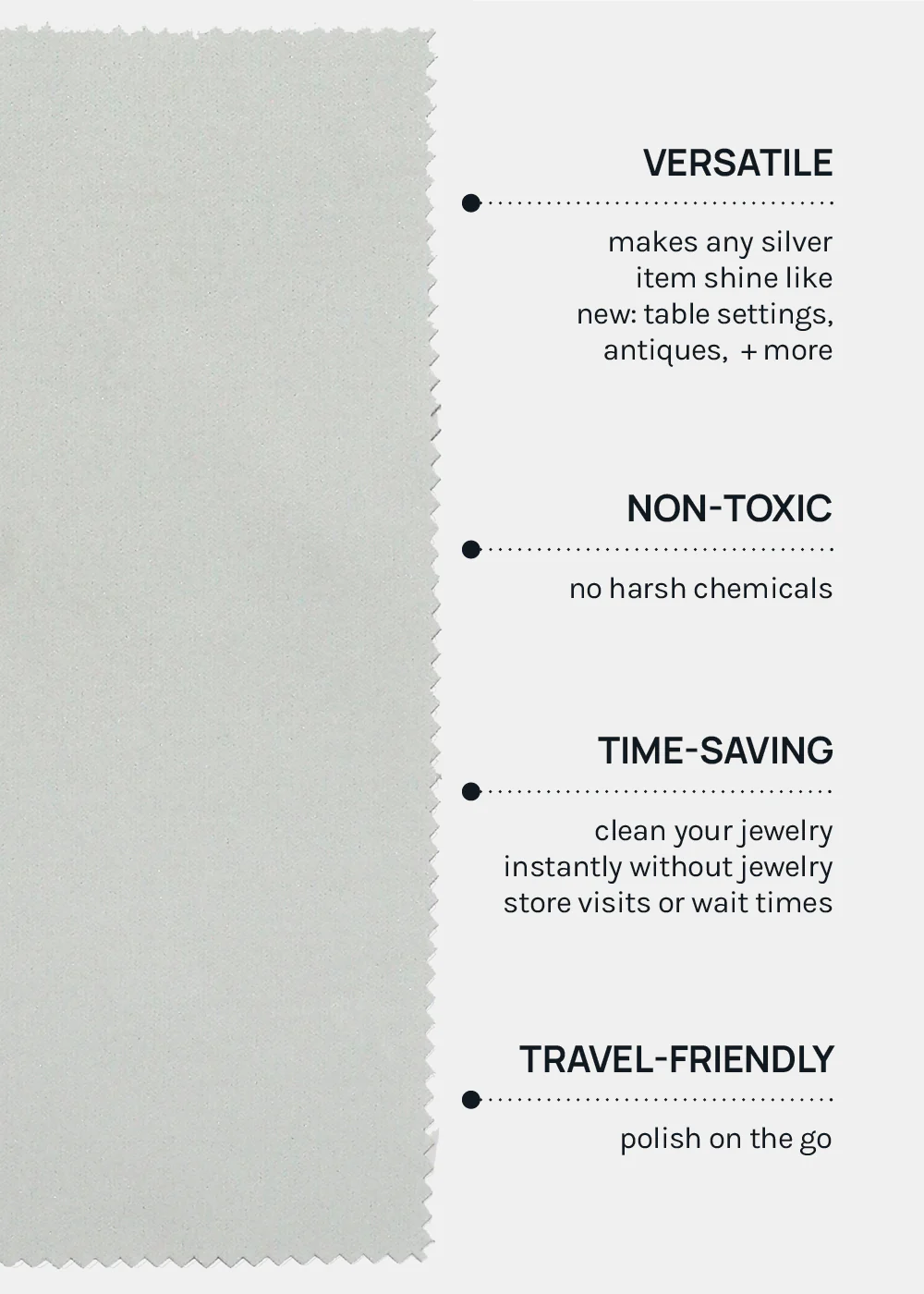 Official Key Items Silver Jewelry Cleaning Cloth - Image 5