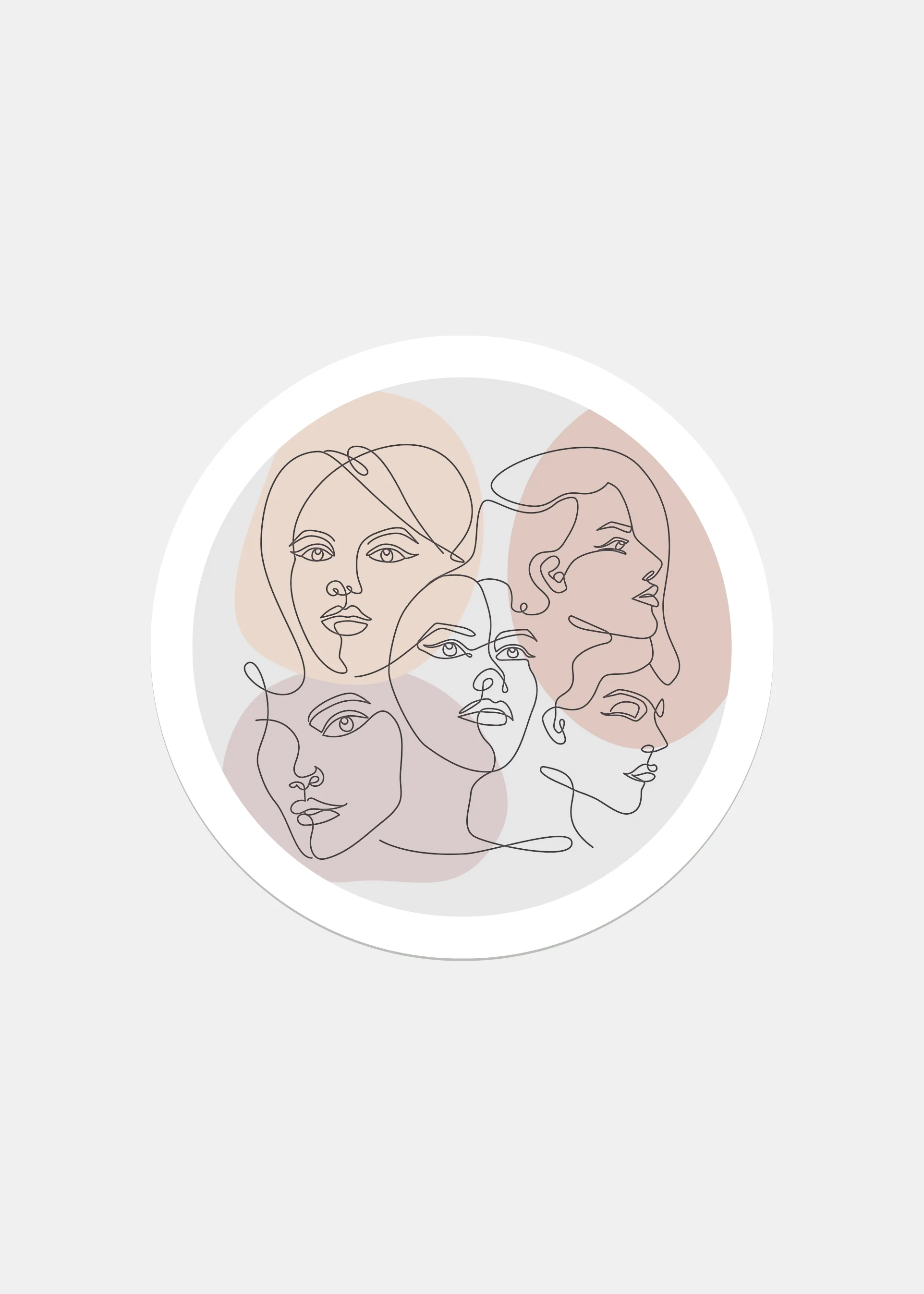 Official Key Items Sticker - Girls Sketch