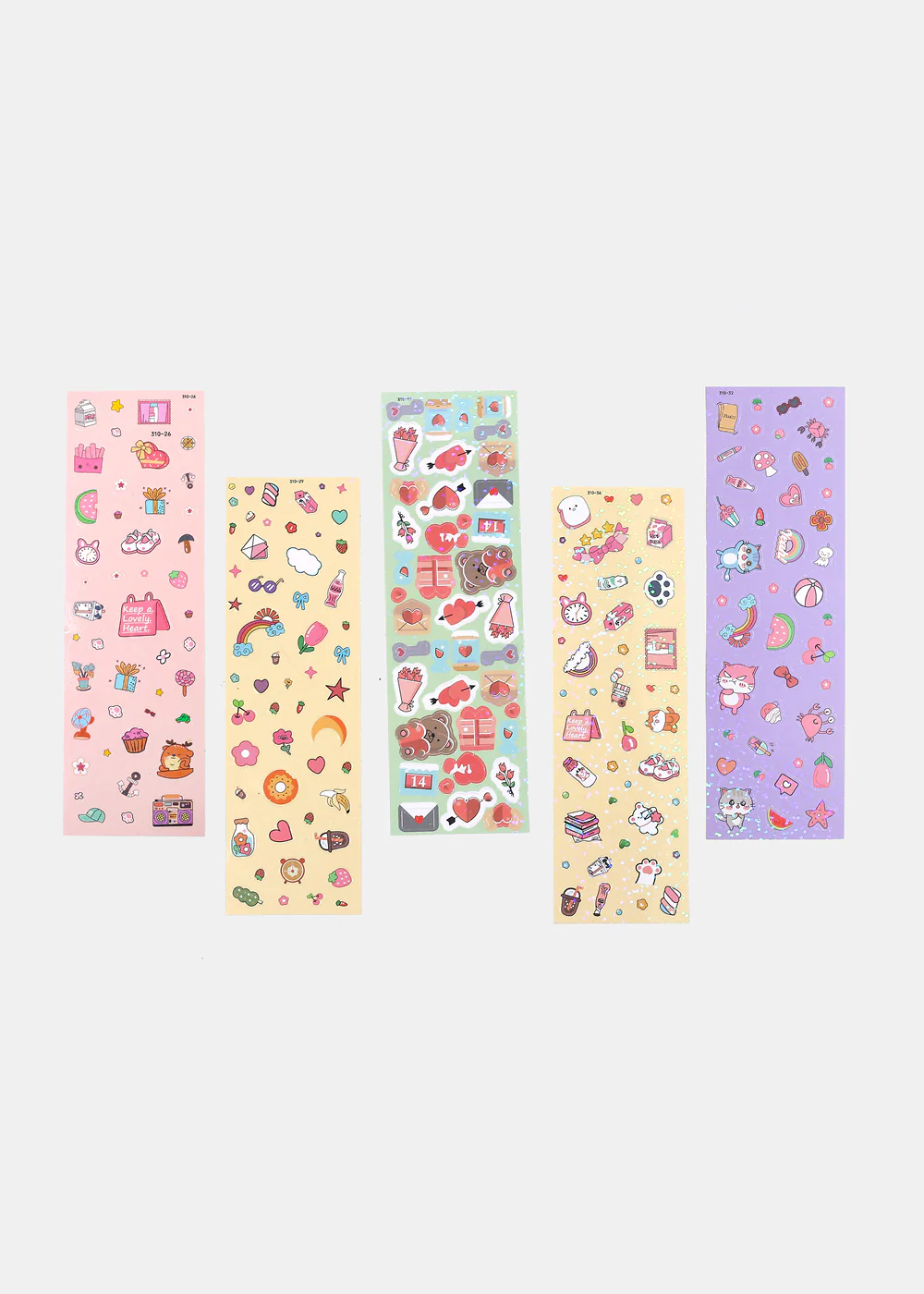 Official Key Items Sticker Sheet - Assorted