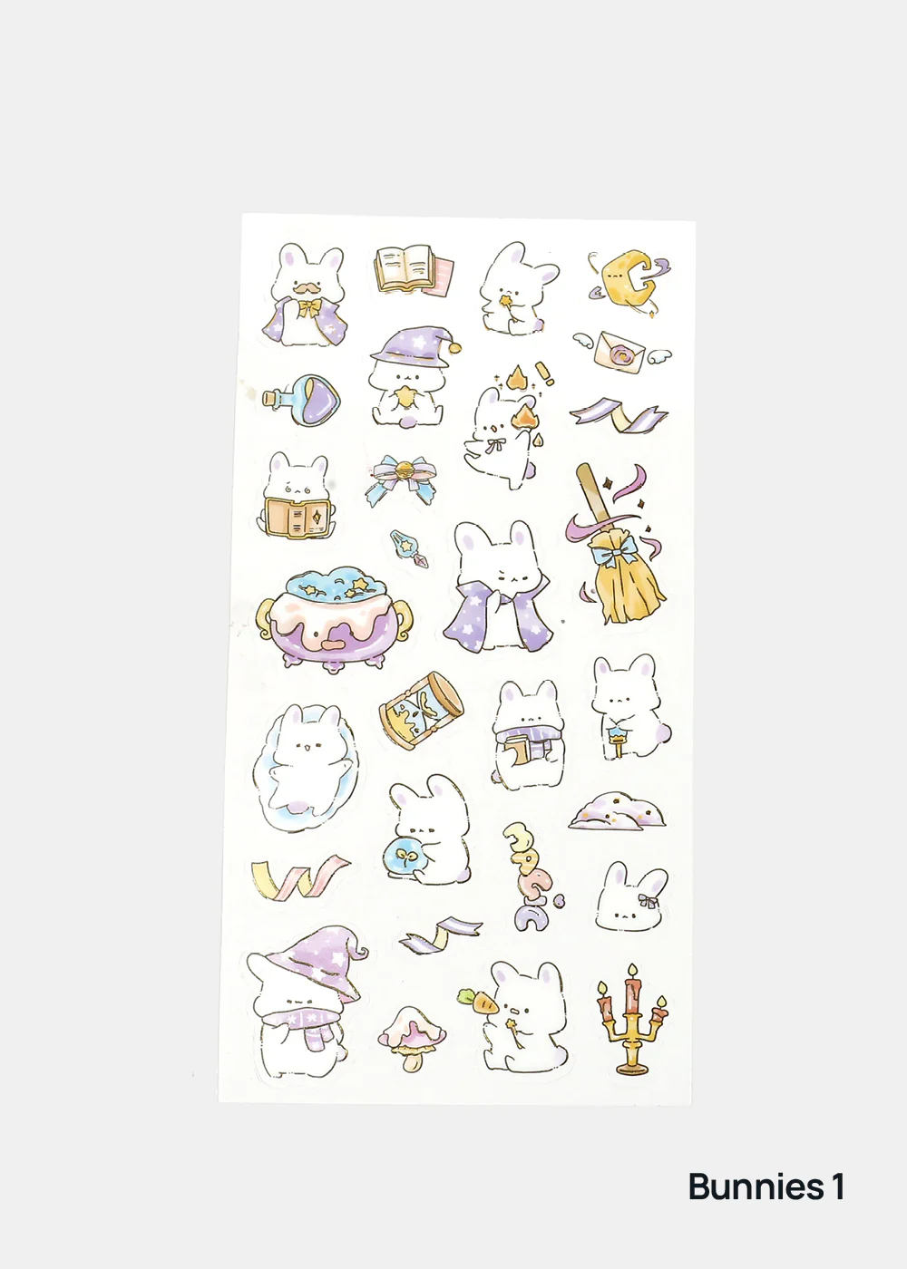 Official Key Items Sticker Sheet - Bunnies - Image 3