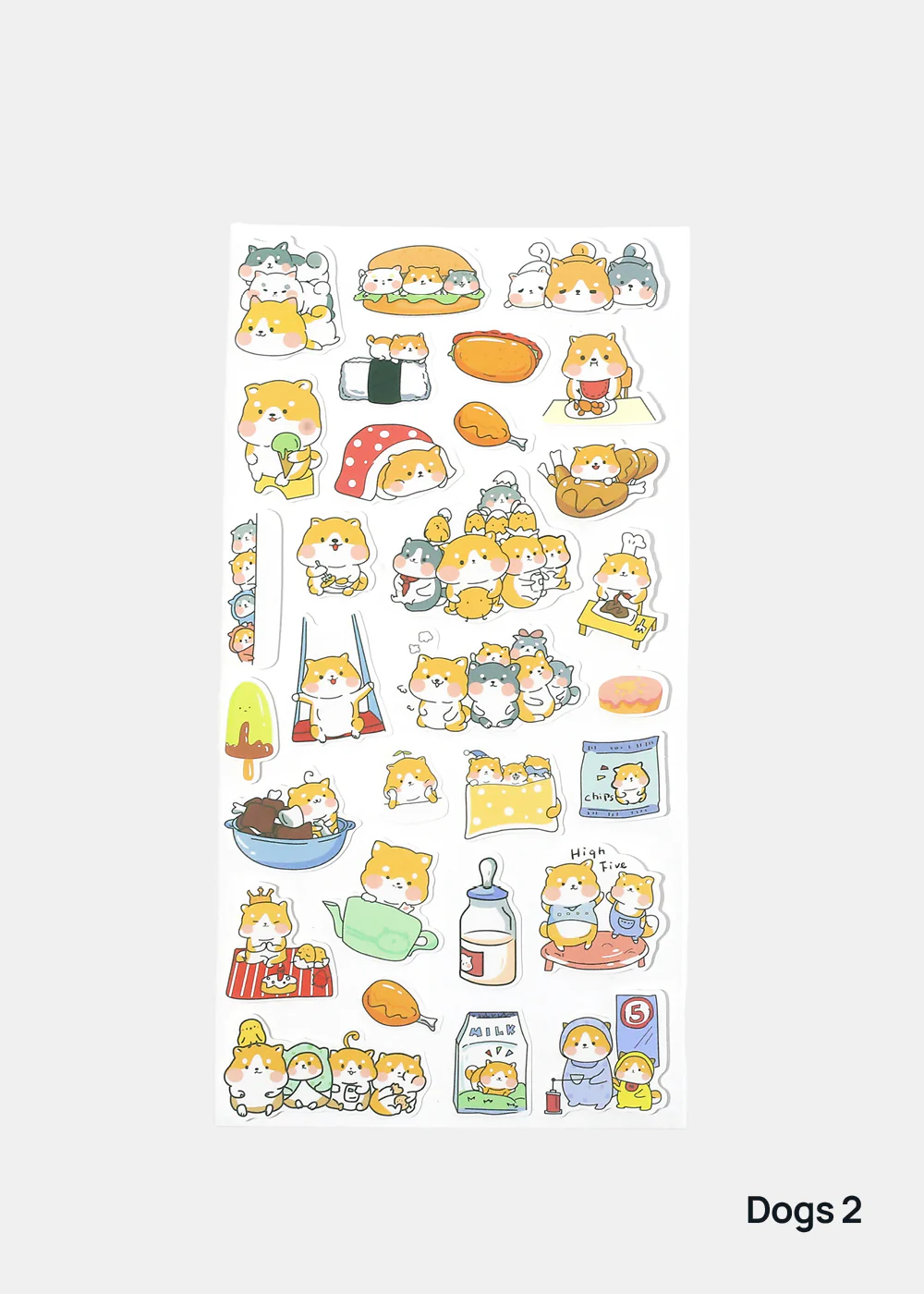 Official Key Items Sticker Sheet - Dogs - Image 4