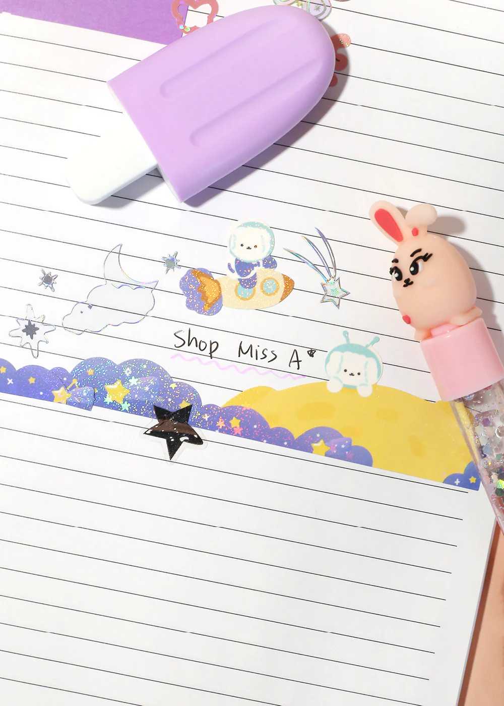 Official Key Items Sticker Sheet - Galaxy - Image 2