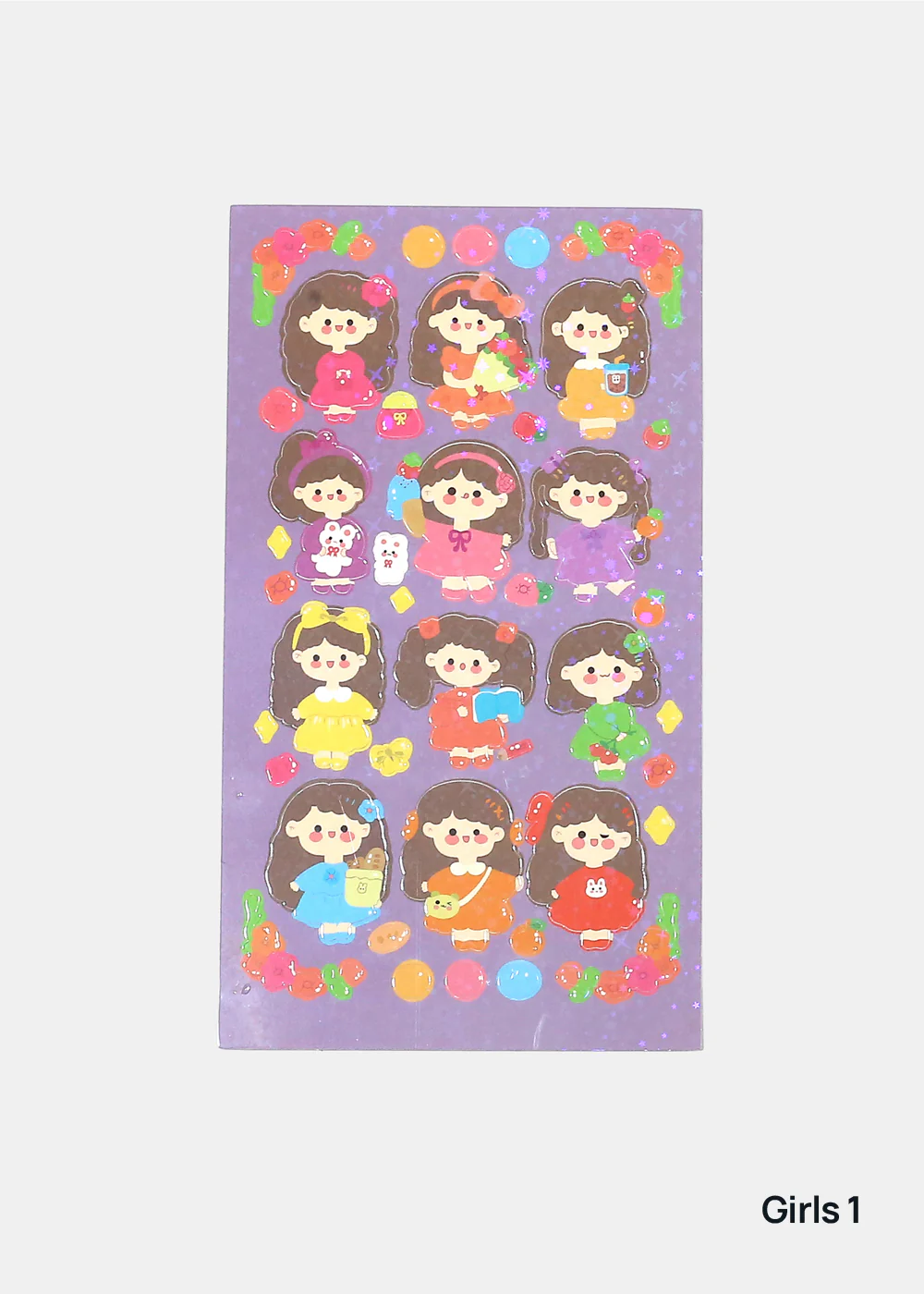 Official Key Items Sticker Sheet - Girls - Image 3