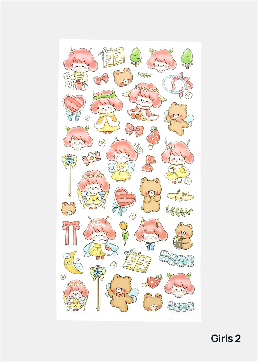 Official Key Items Sticker Sheet - Girls - Image 4