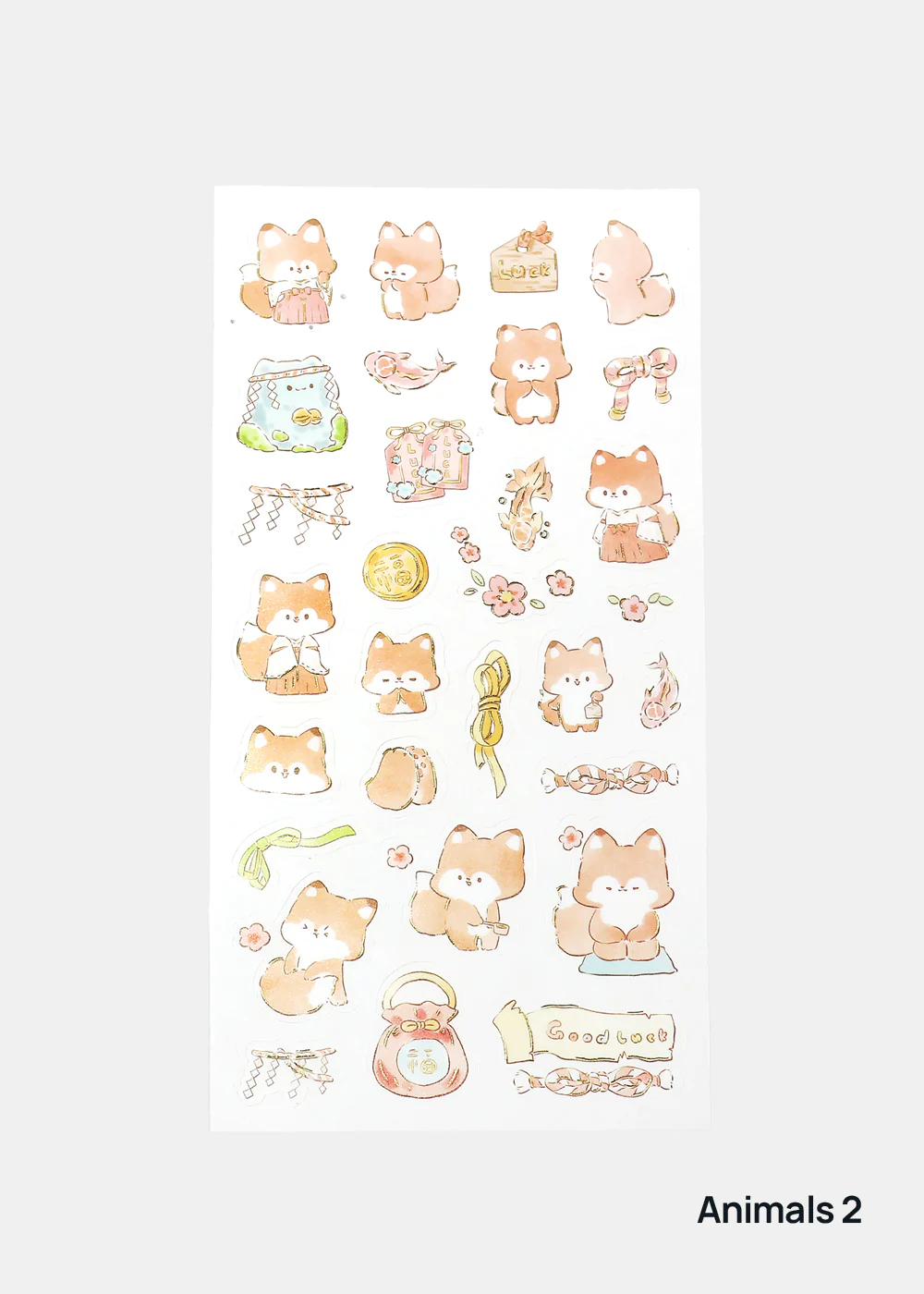 Official Key Items Sticker Sheet - Animals - Image 4
