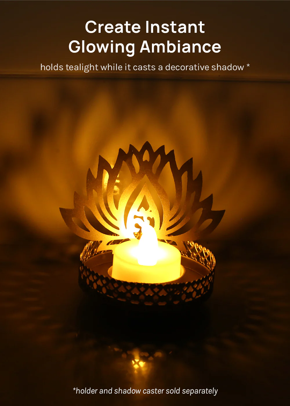 Official Key Items Tealight Holder + Shadow Casters - Image 2