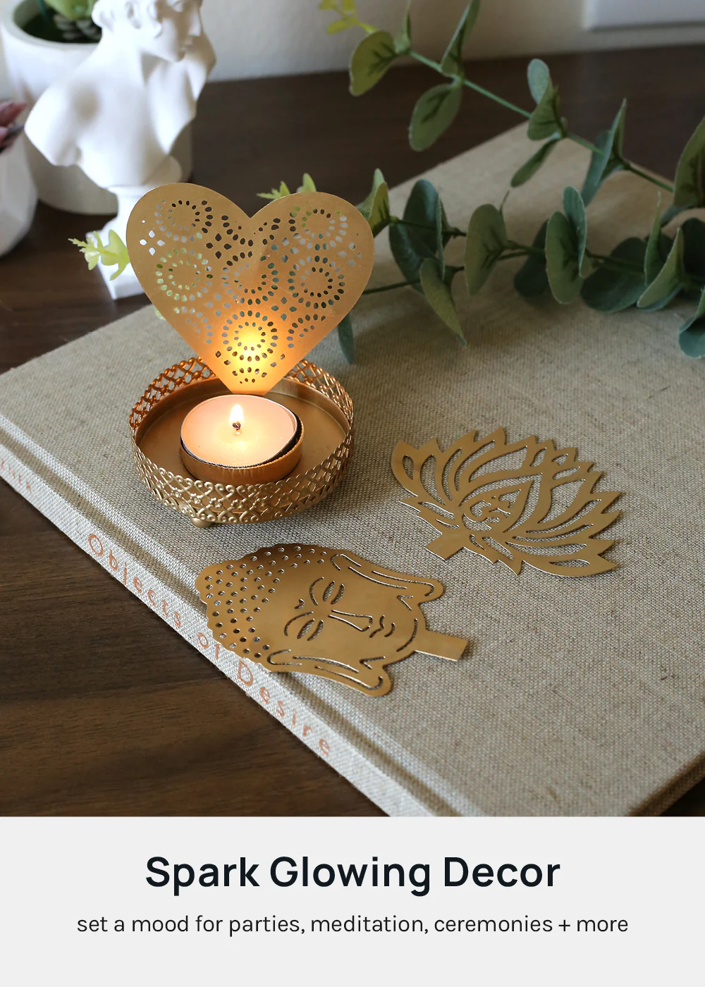 Official Key Items Tealight Holder + Shadow Casters - Image 3