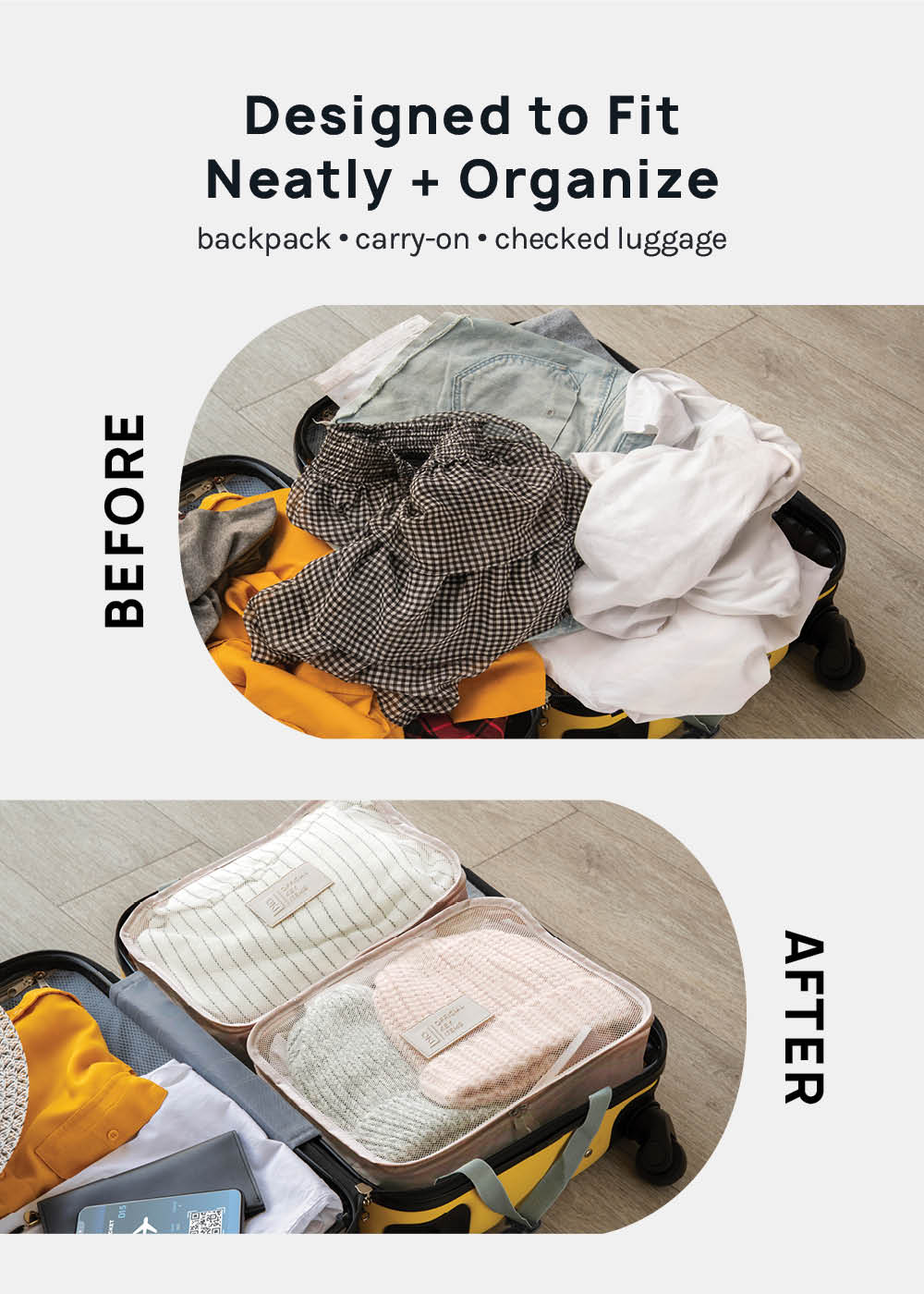 Official Key Items Travel Packing Cube- Small - Image 2
