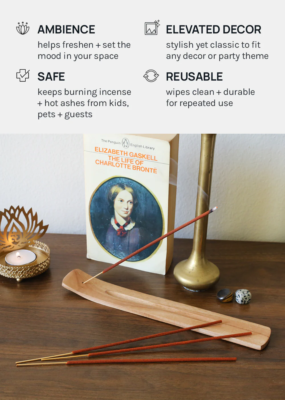 Official Key Items Wooden Incense Stands - Image 4