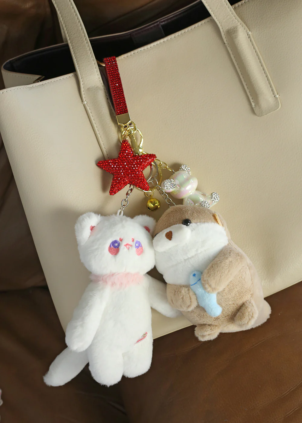 Otterly Cute Plush Keychain - Image 5
