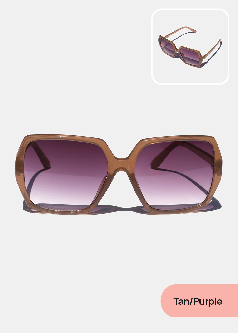 Oversized Gradient Sunglasses - Image 4