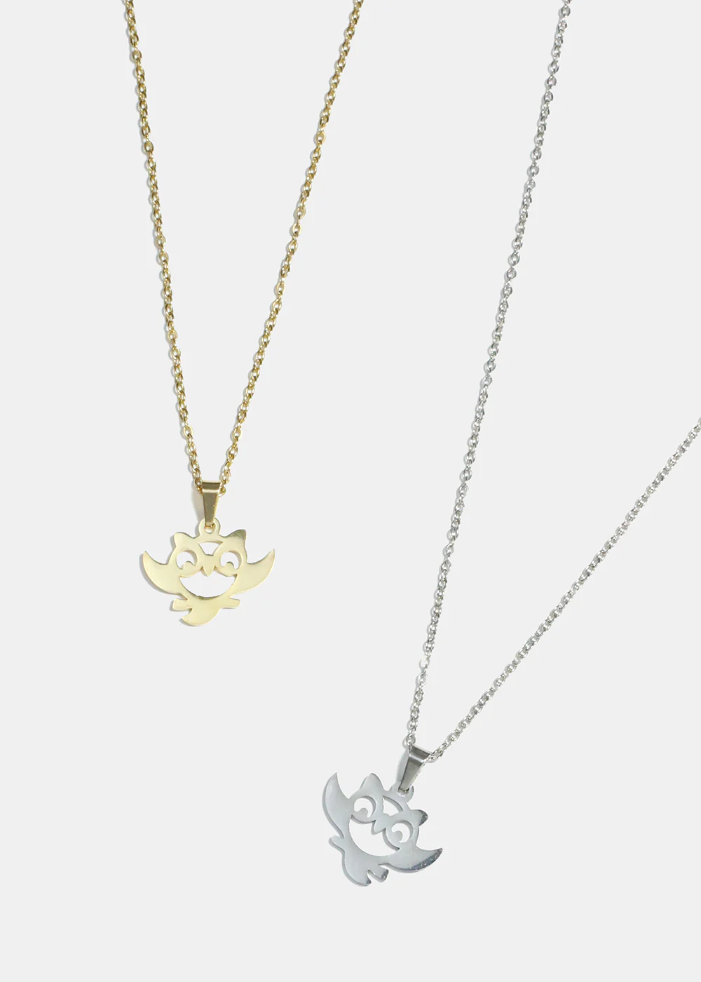 Owl Charm Necklace - Image 2