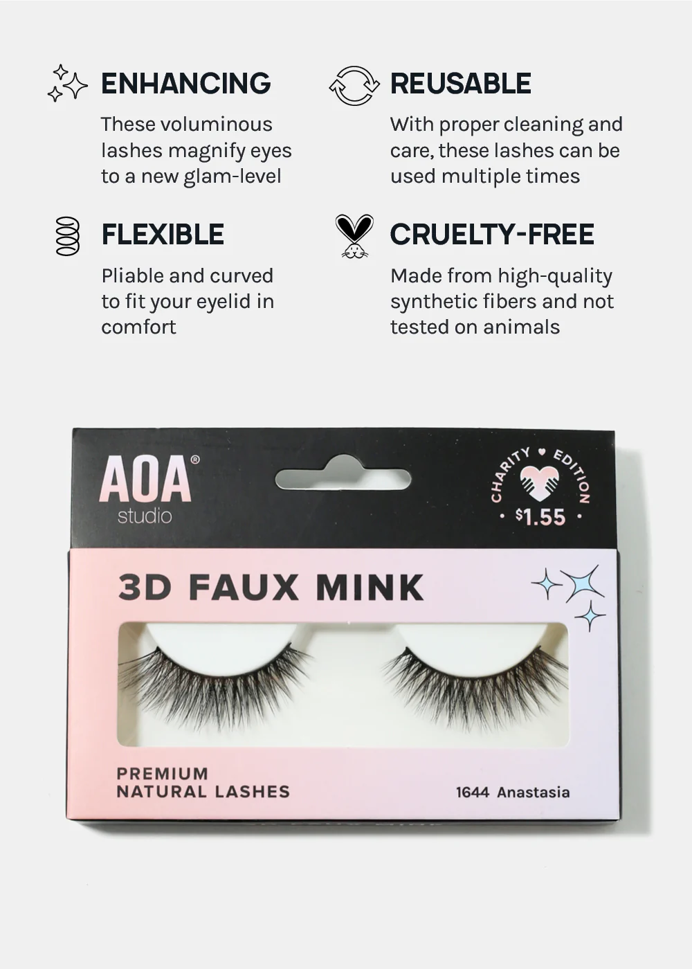 Paw Paw: 3D Faux Mink Lashes - Anastasia - Image 4