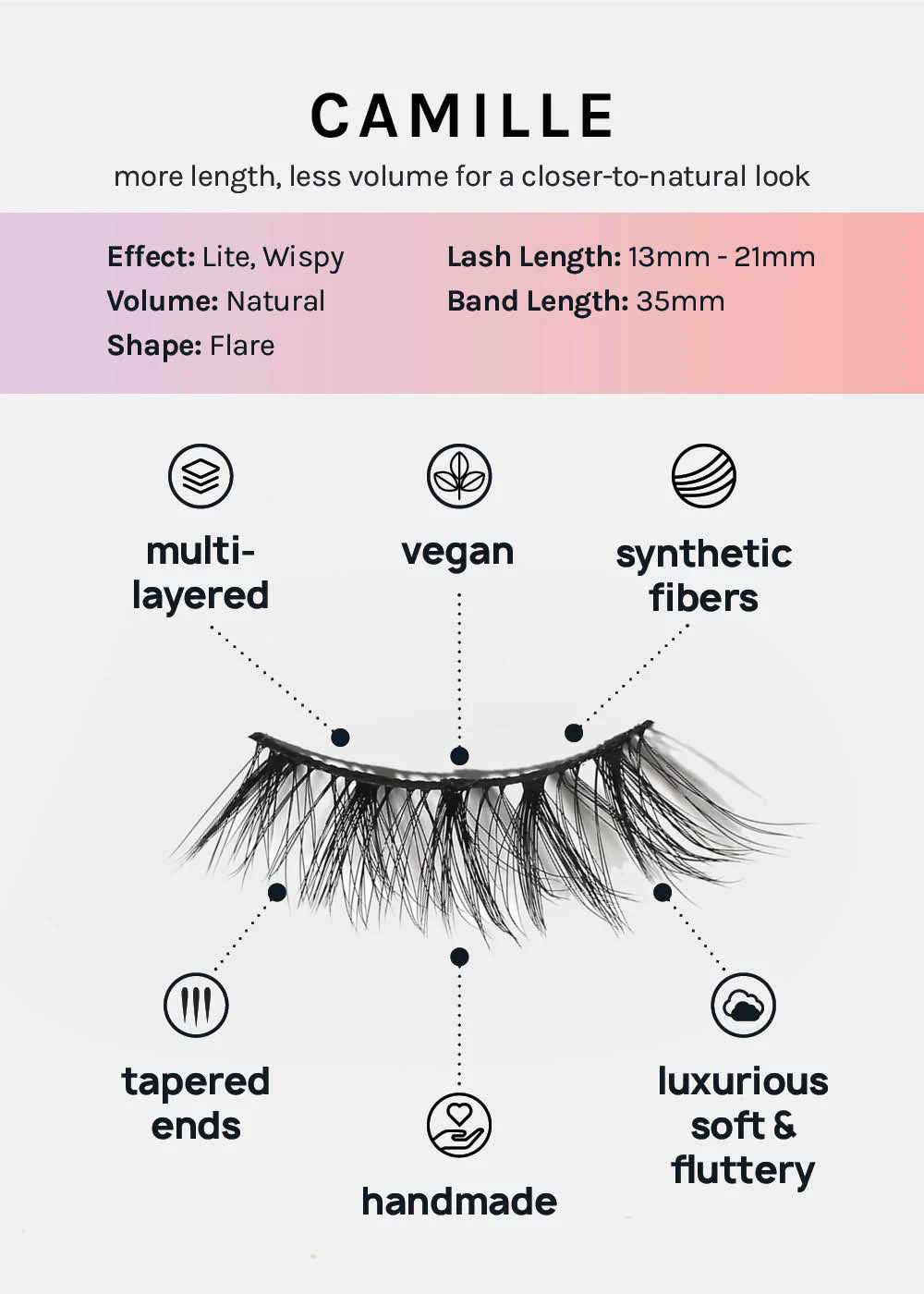 Paw Paw: 3D Faux Mink Lashes - Camille - Image 3