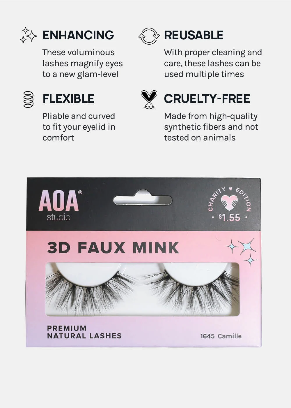 Paw Paw: 3D Faux Mink Lashes - Camille - Image 4