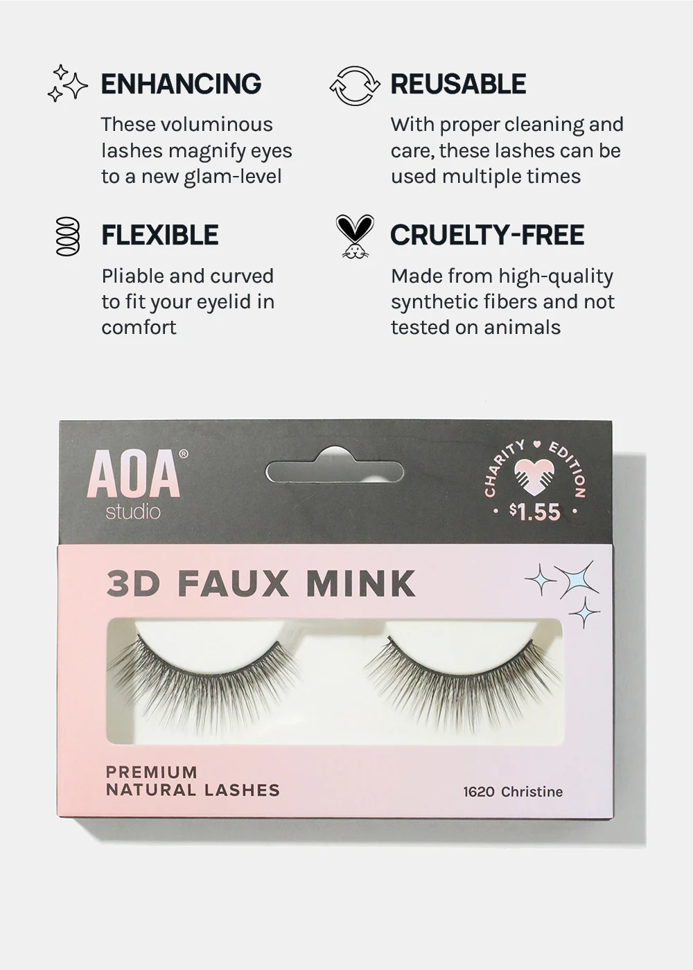 Paw Paw: 3D Faux Mink Lashes - Christine - Image 4