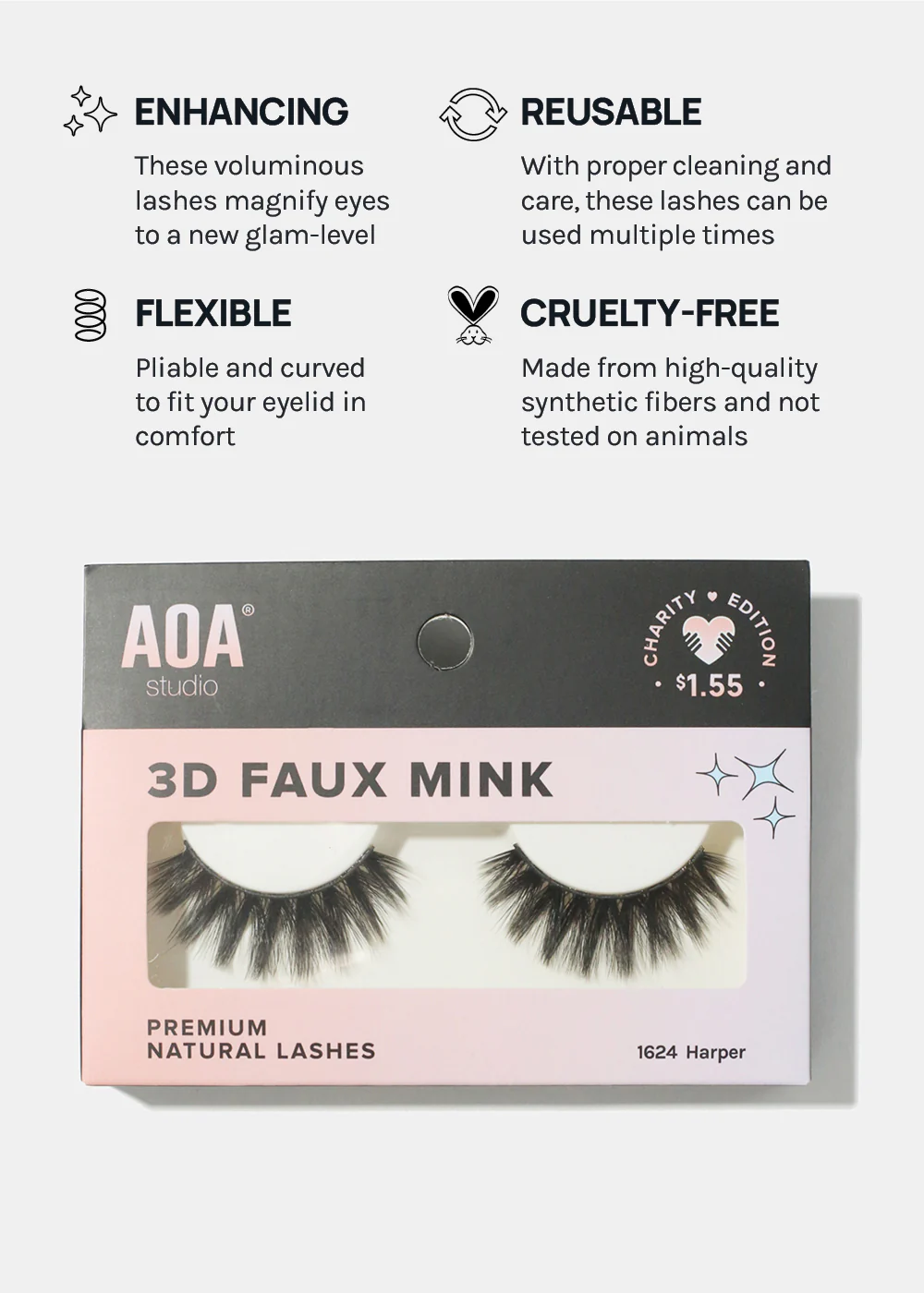 Paw Paw: 3D Faux Mink Lashes - Harper - Image 4