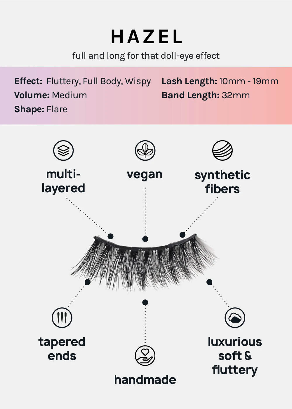 Paw Paw: 3D Faux Mink Lashes - Hazel - Image 3