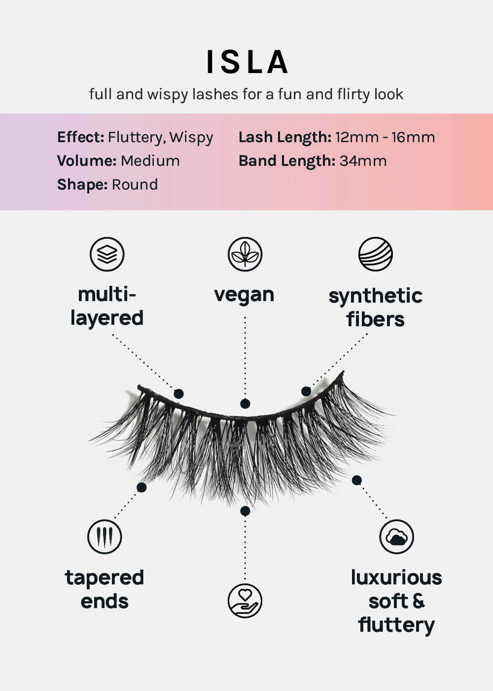Paw Paw: 3D Faux Mink Lashes - Isla - Image 3
