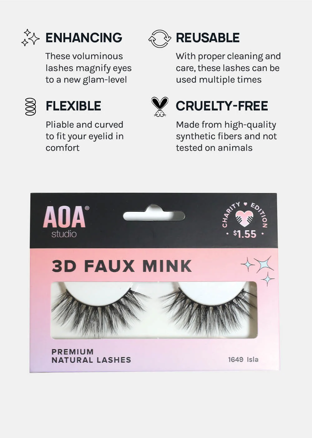 Paw Paw: 3D Faux Mink Lashes - Isla - Image 4