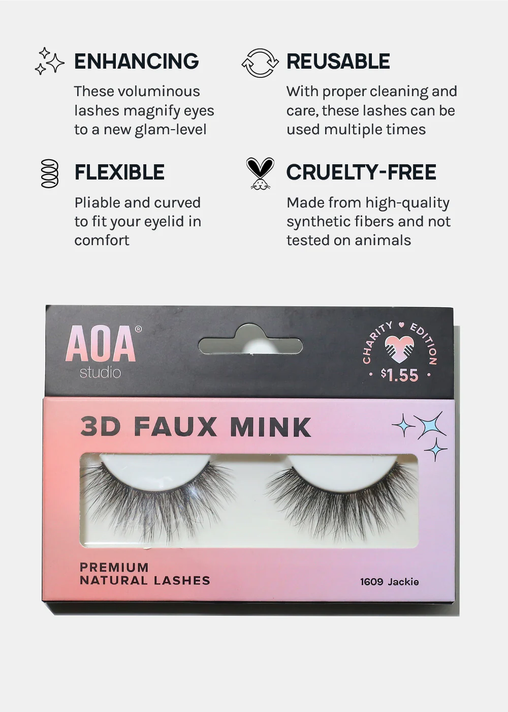 Paw Paw: 3D Faux Mink Lashes - Jackie - Image 5