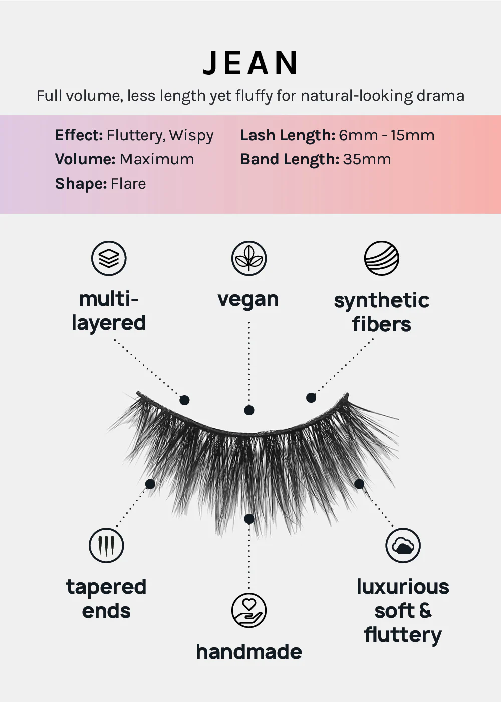 Paw Paw: 3D Faux Mink Lashes - Jean - Image 4