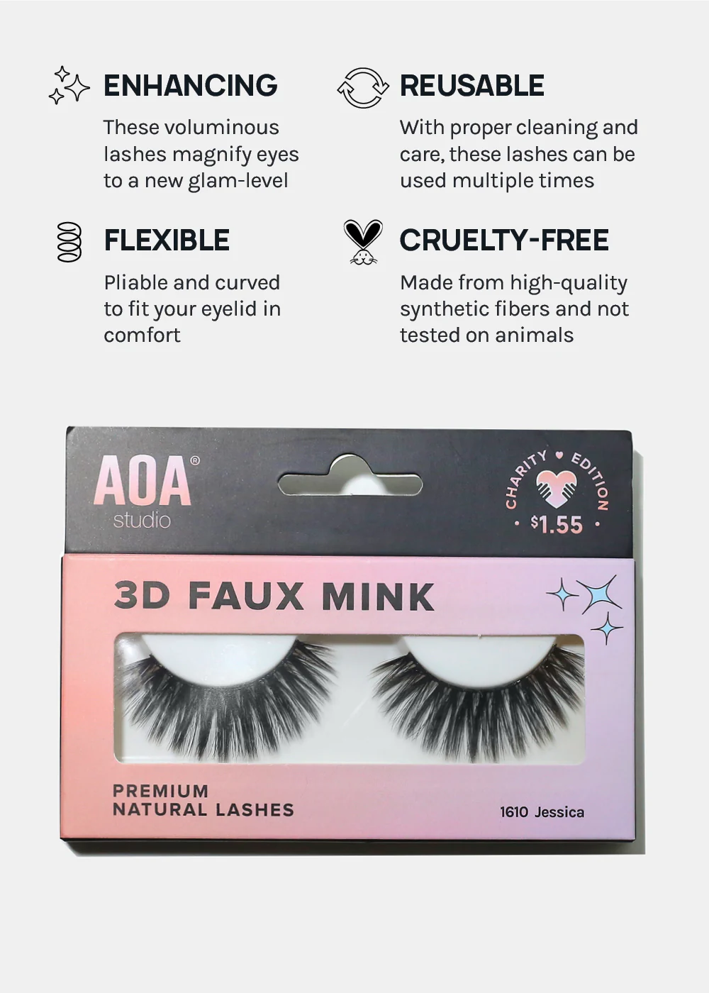 Paw Paw: 3D Faux Mink Lashes - Jessica - Image 5