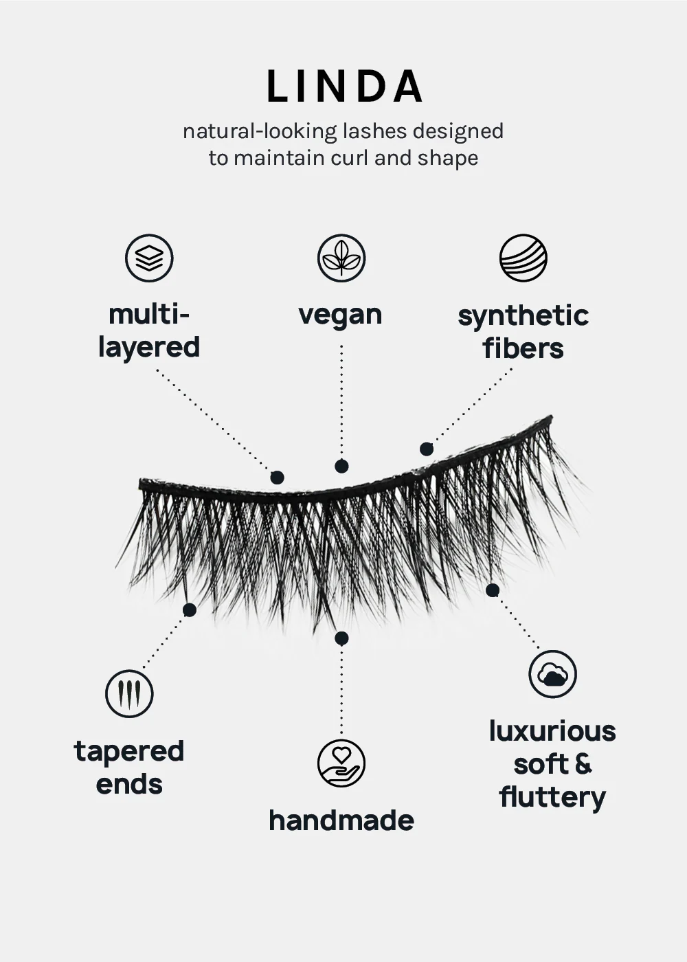 Paw Paw: 3D Faux Mink Lashes - Linda - Image 3