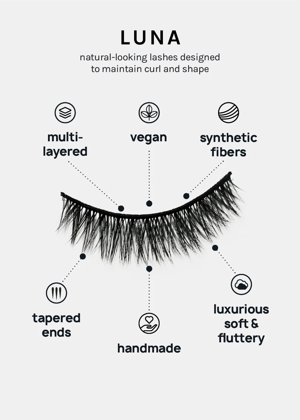 Paw Paw: 3D Faux Mink Lashes - Luna - Image 3